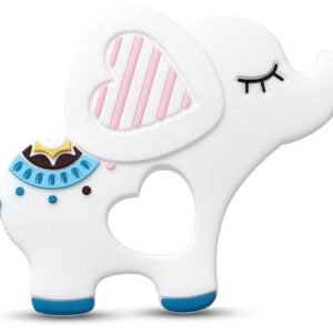 Elephant Shape Silicone Baby Teether