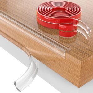 Silicone Edge Guards Tape 3 Meters + 4 Corner Protector for Baby Safety