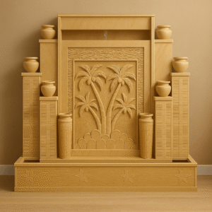 Desert Oasis Sandstone Fountain