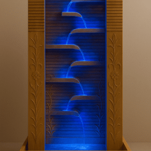 Amber Cascade Sandstone Fountain